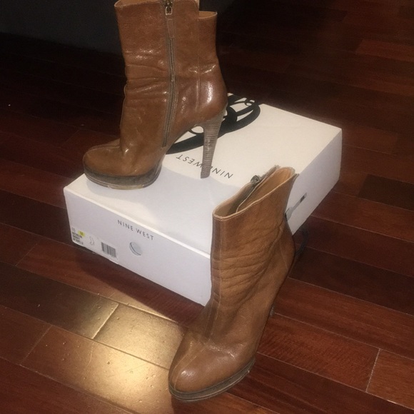 nine west tan boots